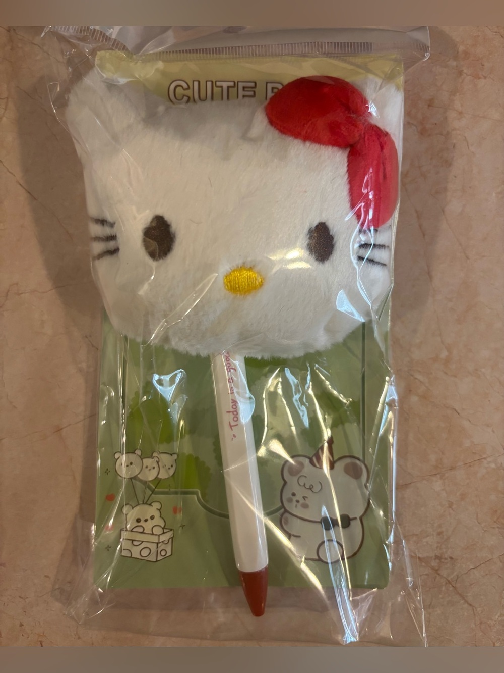 Large Cute Hello Kitty Plush pen